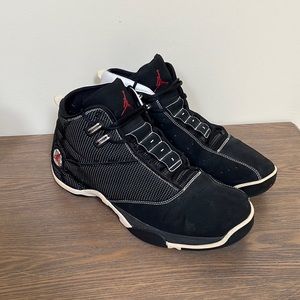 Mens Jordan Shoes Red Black White 